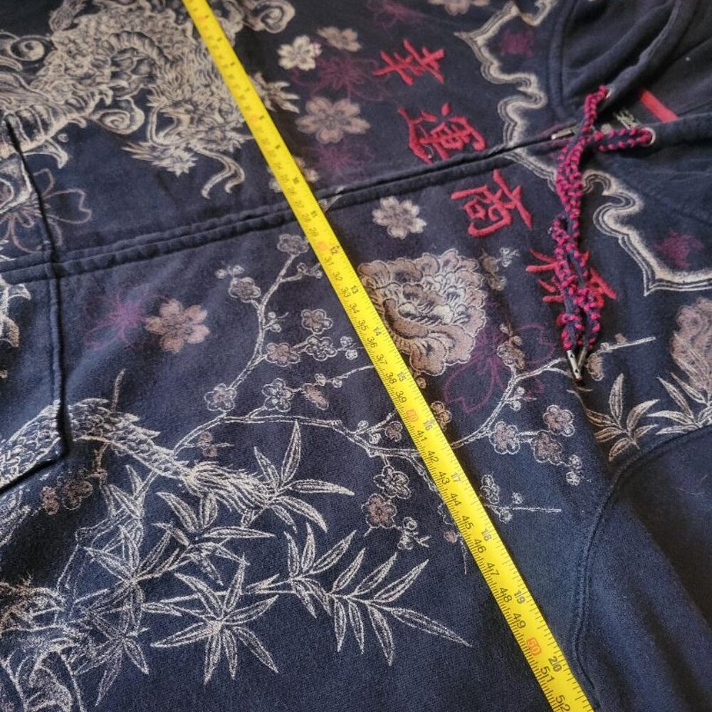 RARE! LUCKYBRAND Yin & Yang Symbol Hoodie - Picture 10 of 16